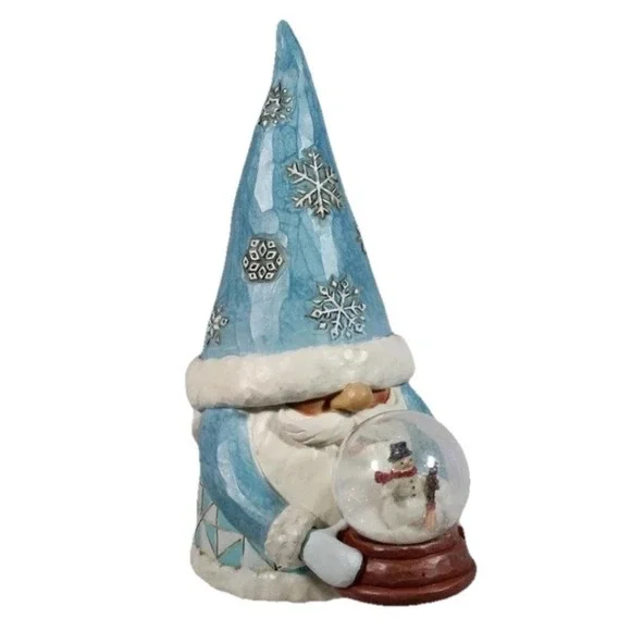 Jim Shore - SNOW GLOBE DREAMS - 2025 Holiday Gnome Figurine - 6017288 NIB - Picture 6 of 6
